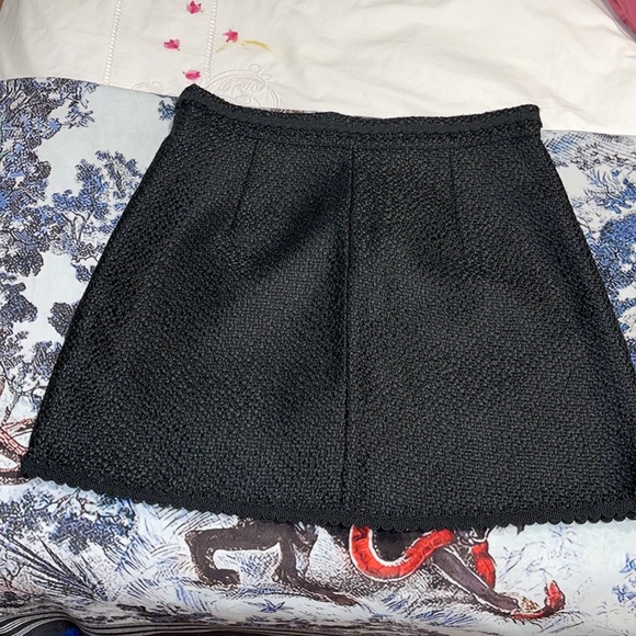 Zara tweed mini skirt. NEW - Picture 4 of 6